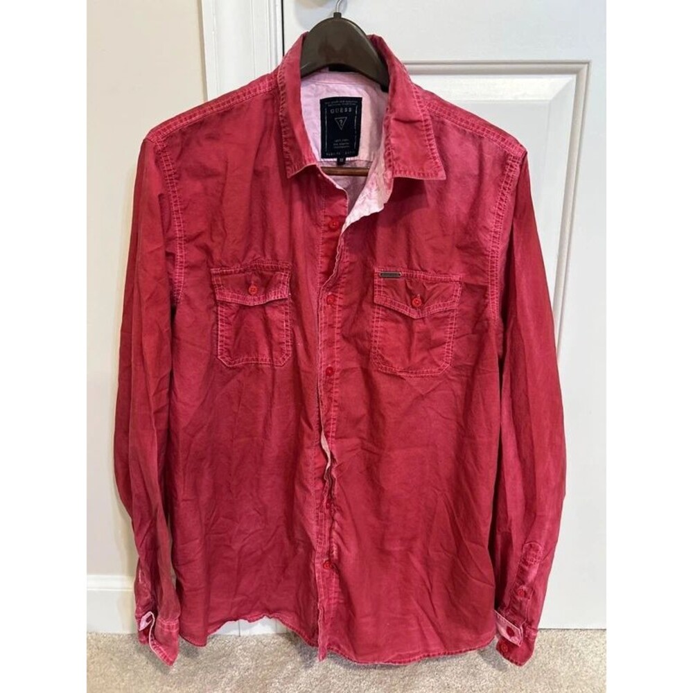 Guess long sleeve button up shirt
